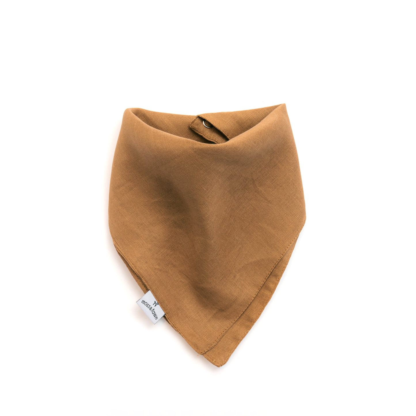 Linen Drool Bib | Bark