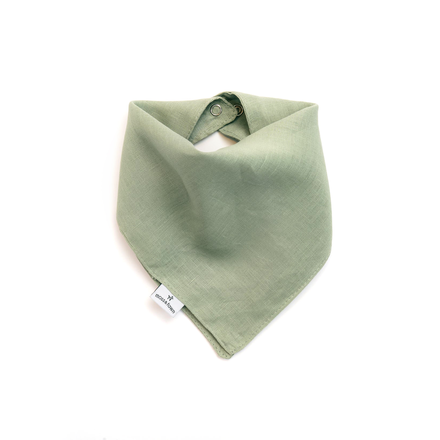 Linen Drool Bib | Fern