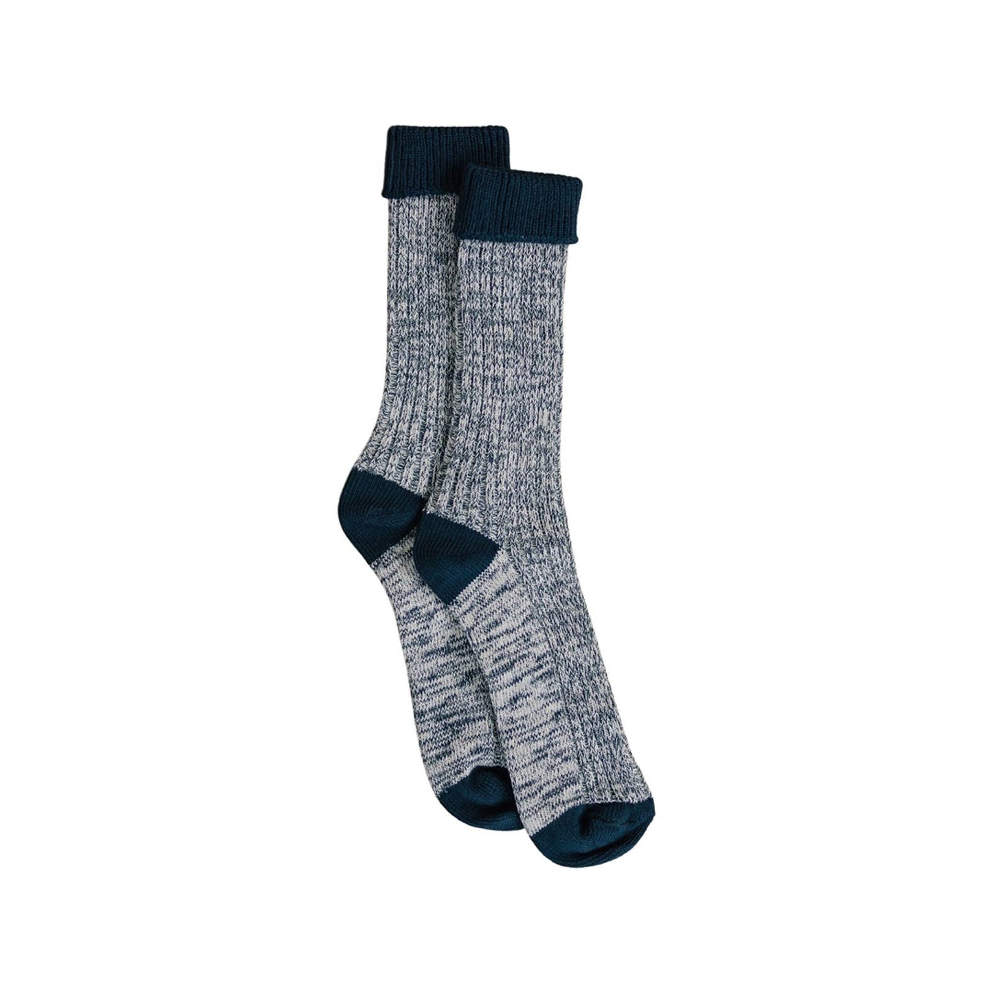 Chunky Knit Socks | Navy