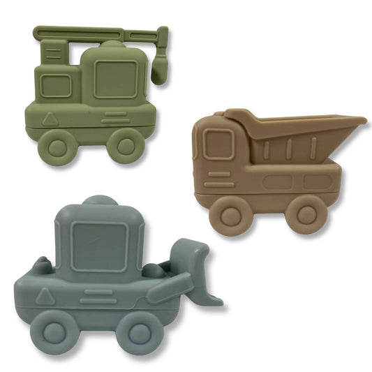 Construction Bath Toy Set of 3