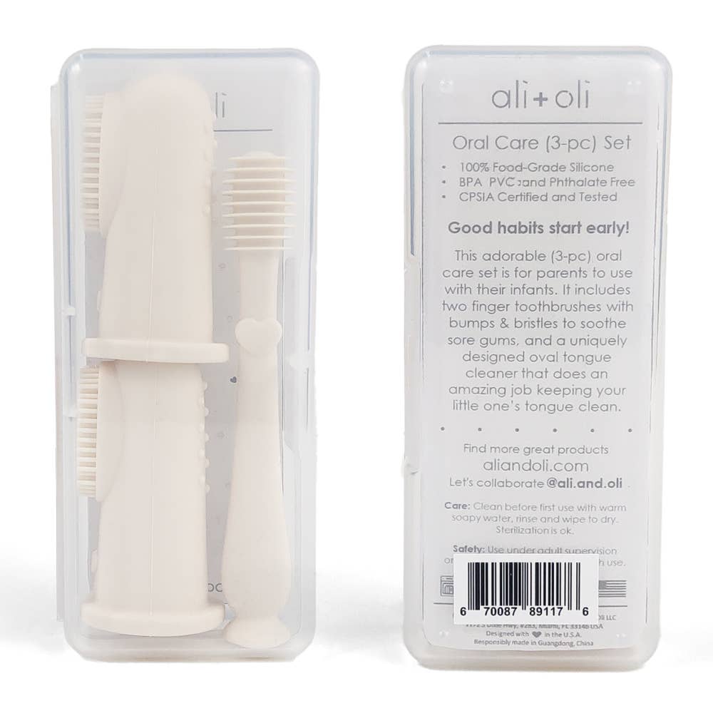 Baby Oral Care Set | Ivory - Afternoon Lark