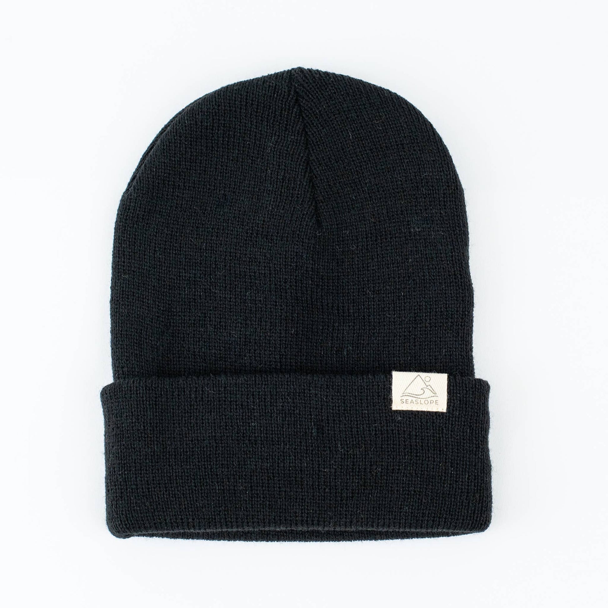 Beanie | Jet Black | Newborn - 4 Years | Seaslope