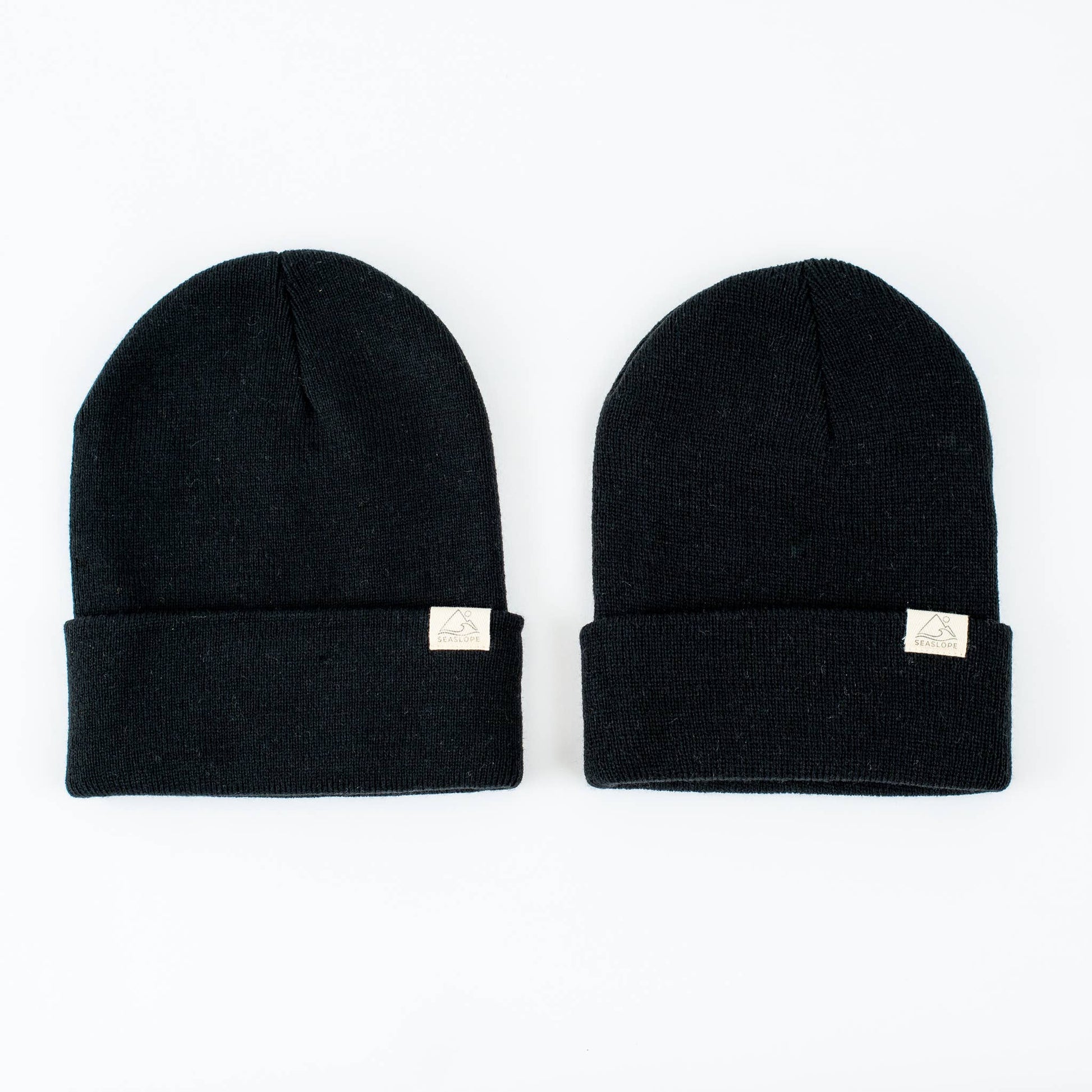 Beanie | Jet Black | Newborn - 4 Years | Seaslope