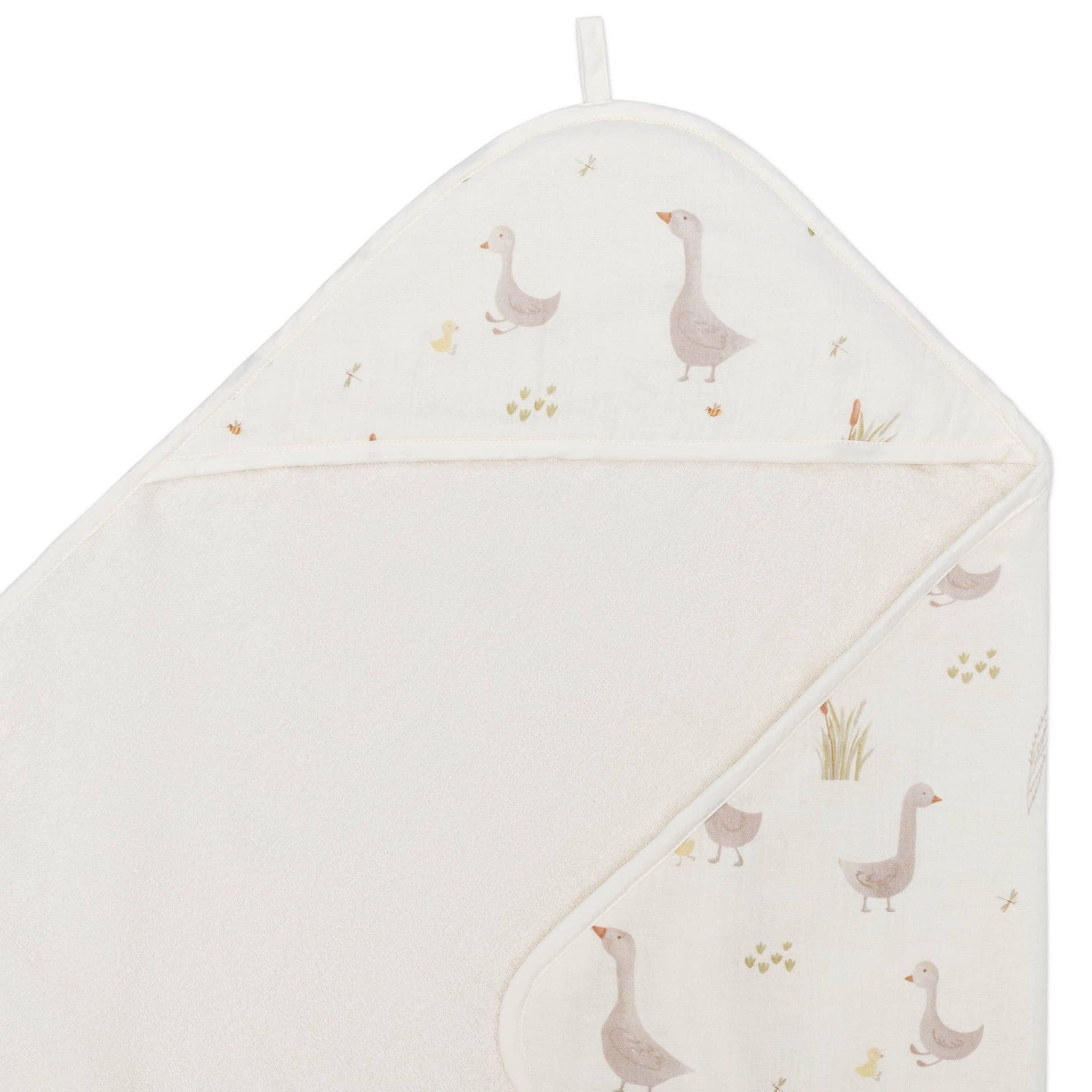 Charlie Farmhouse Goose HT/Wash Cloth Set - Afternoon Lark
