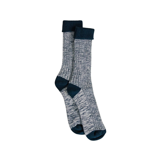 Chunky Knit Socks | Navy - Afternoon Lark