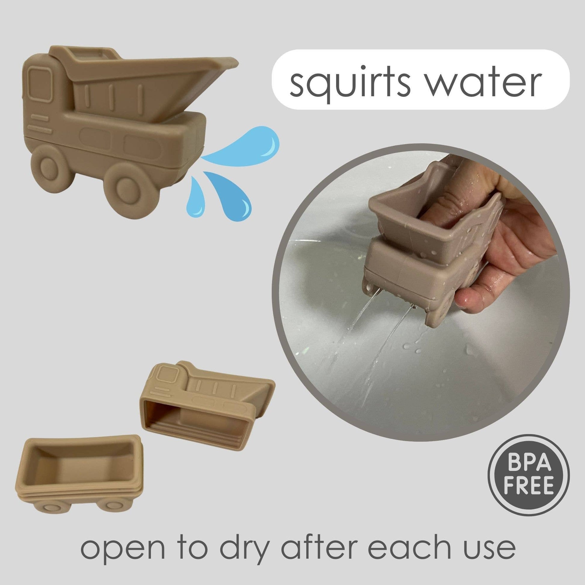Construction Bath Toy Set of 3 - Afternoon Lark