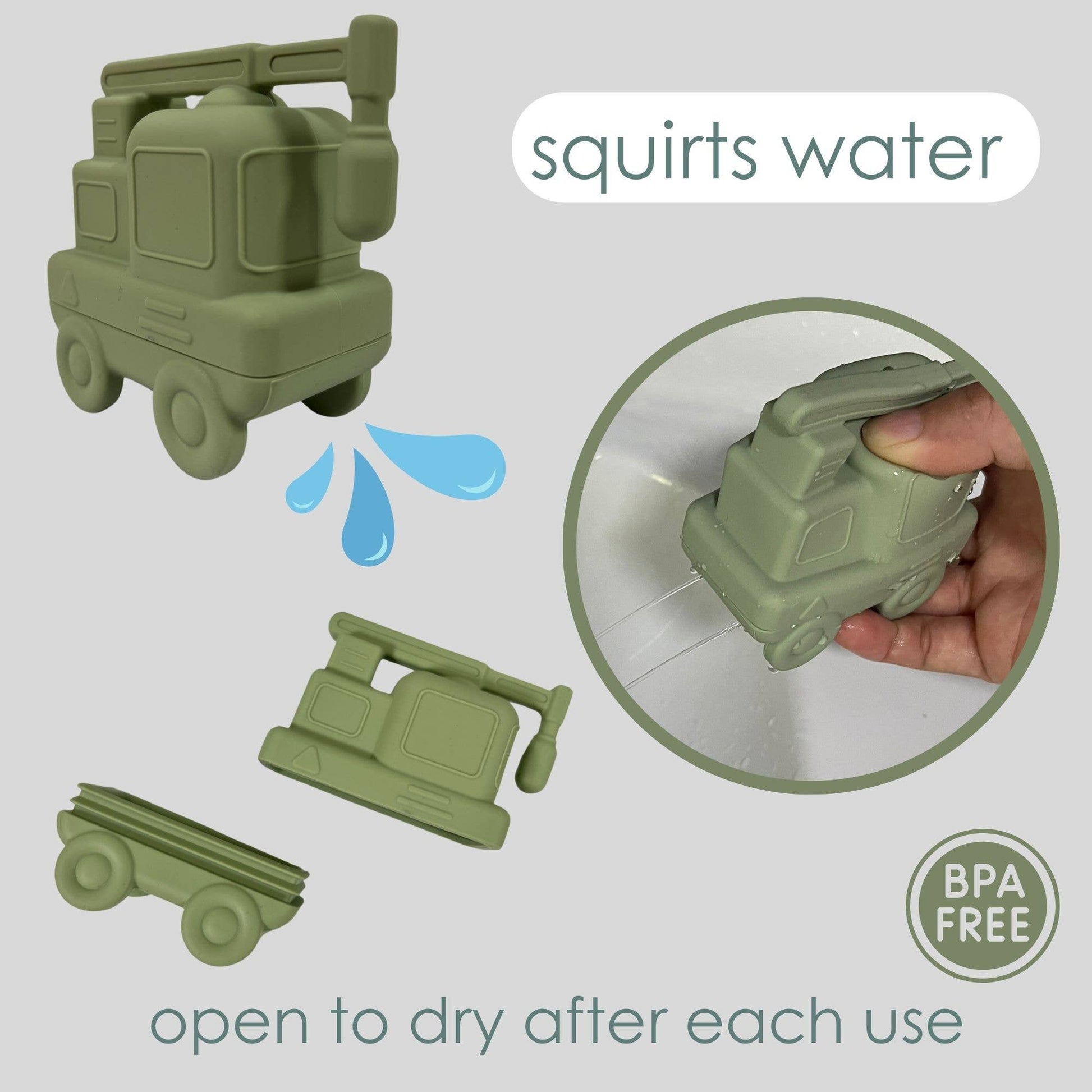 Construction Bath Toy Set of 3 - Afternoon Lark
