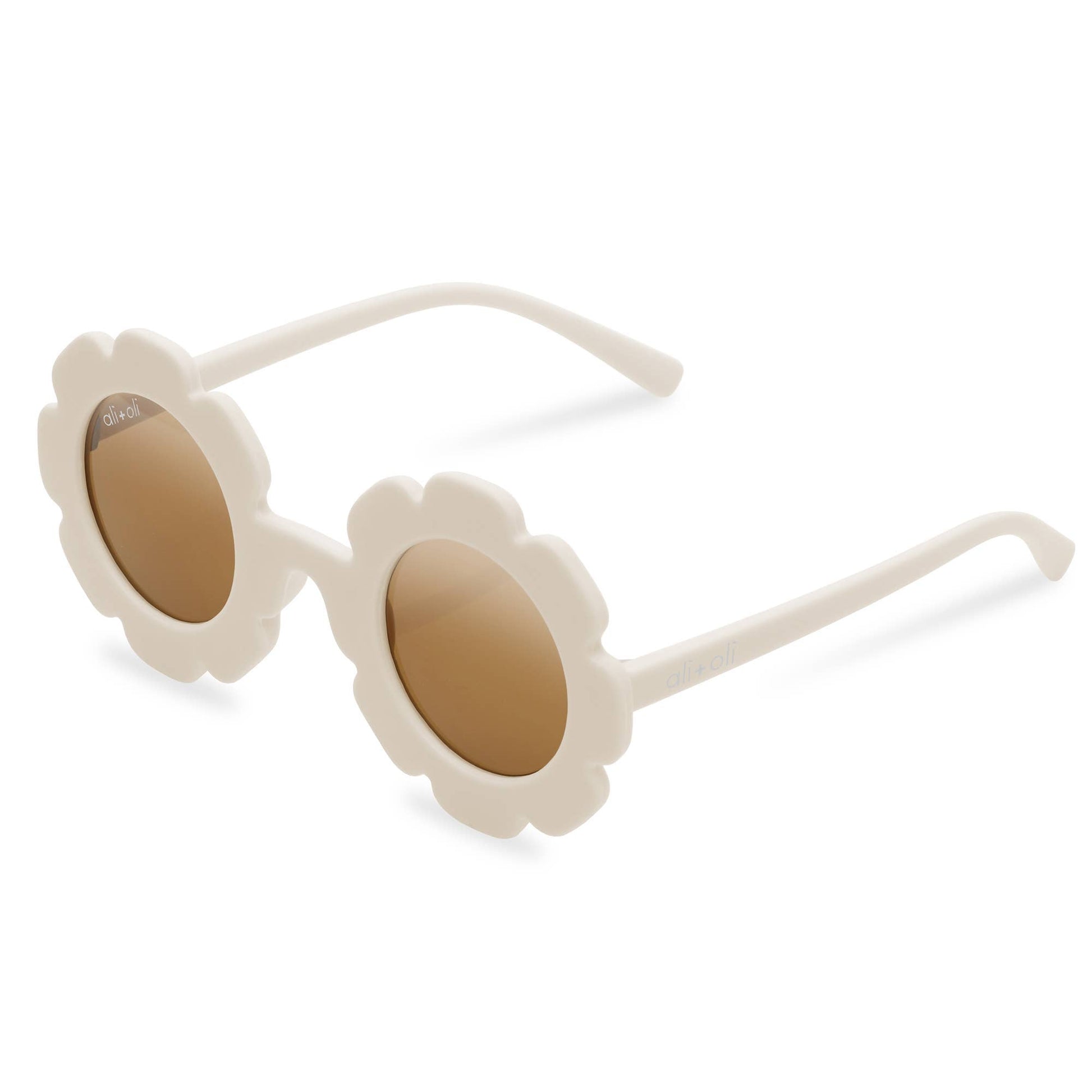 Flower Sunglasses | White - Afternoon Lark