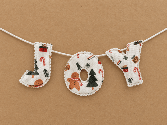 Joy | Christmas Keepsake Garland - Afternoon Lark