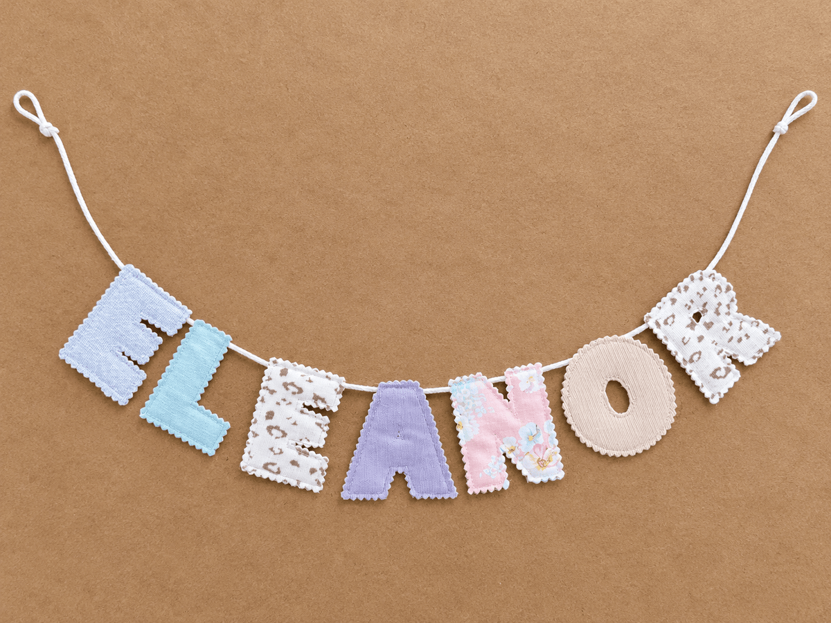 Name Keepsake Garland - Afternoon Lark