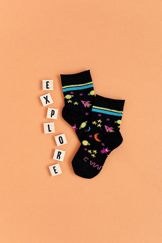 Out of this World Sock - Afternoon Lark