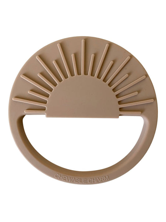 Sun Silicone Teether | Oat - Afternoon Lark