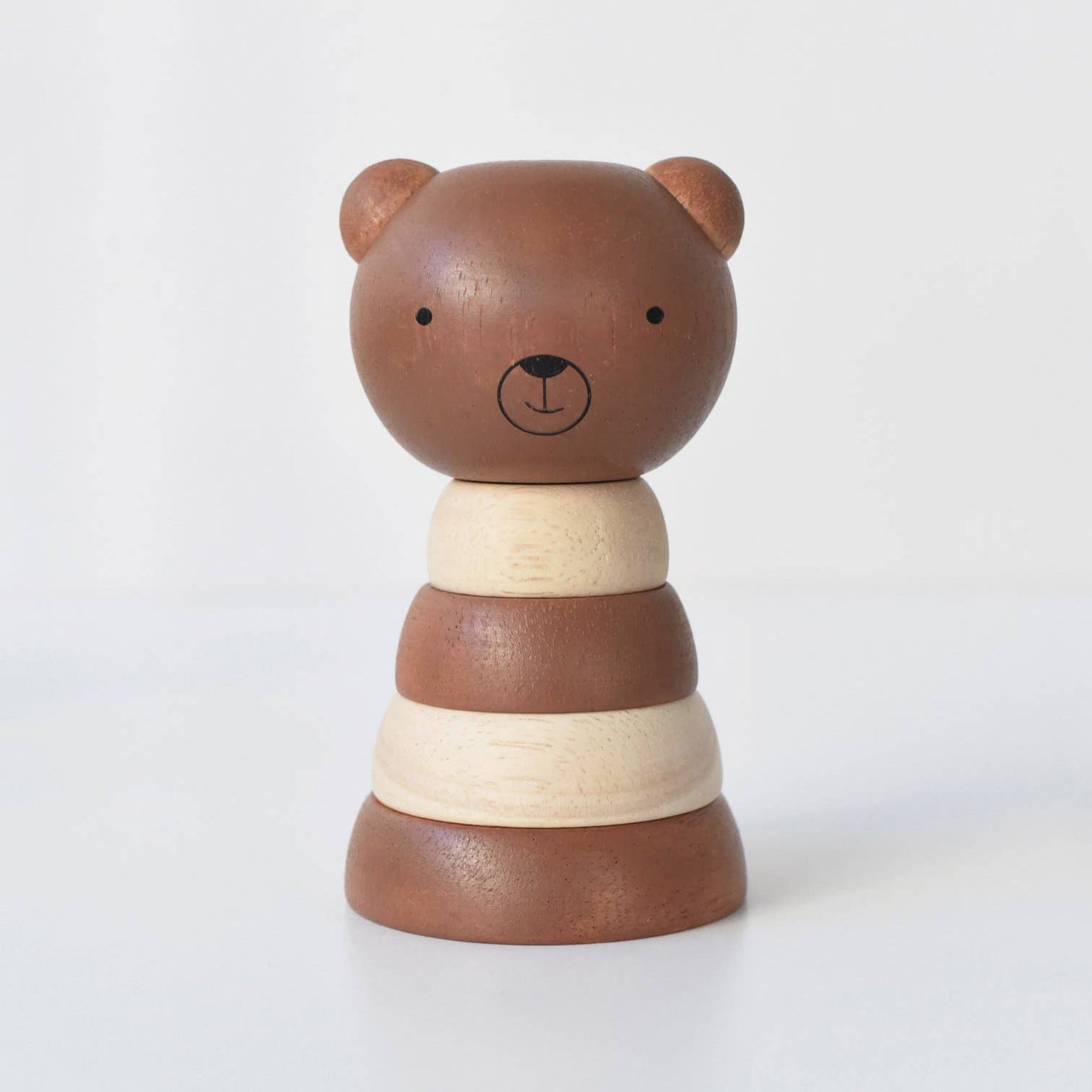 Wooden Ring Stacker - Bear - Afternoon Lark