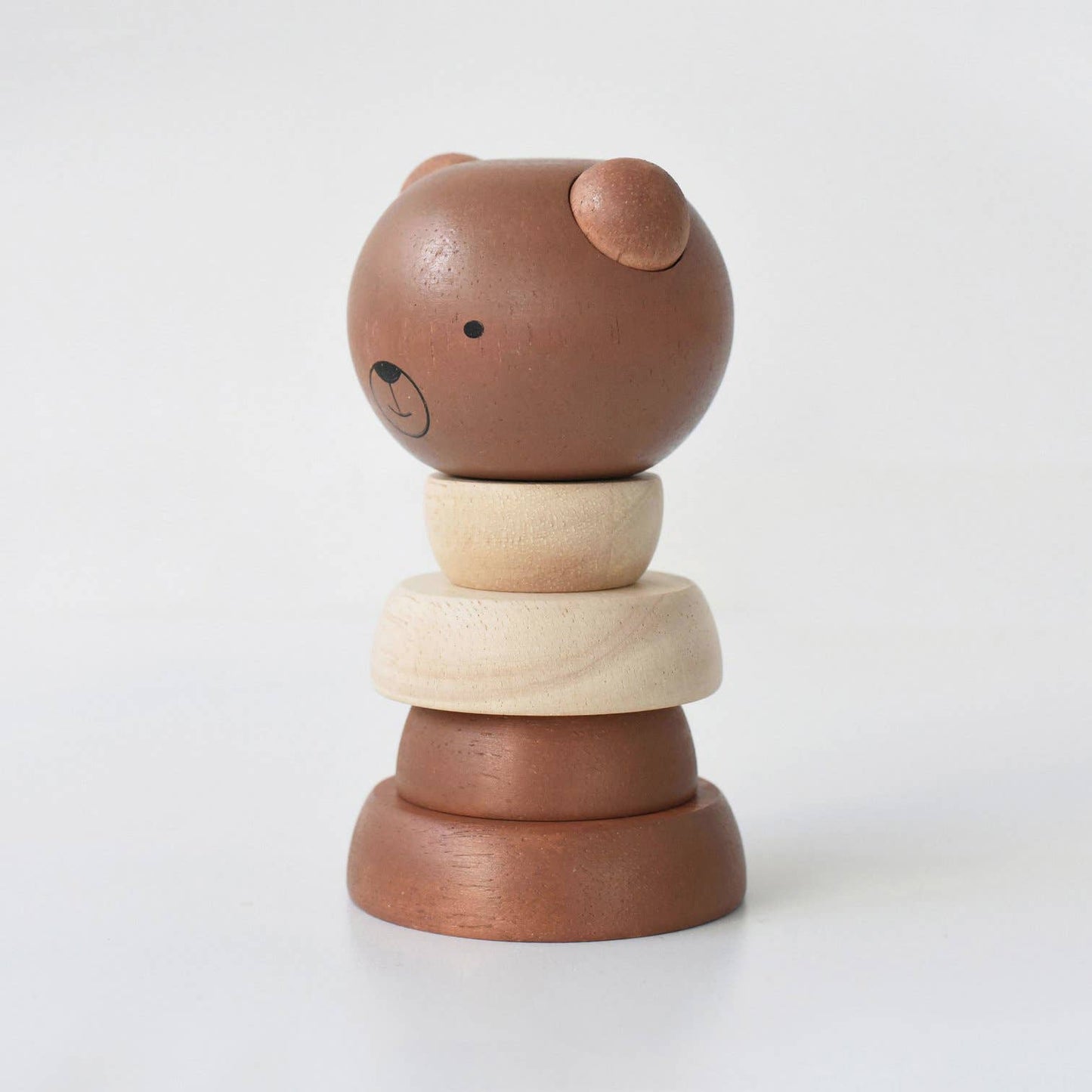 Wooden Ring Stacker - Bear - Afternoon Lark