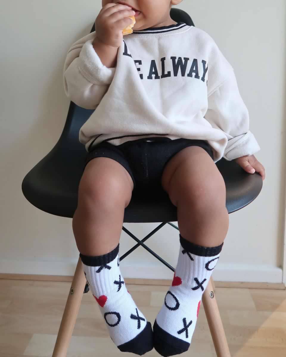 XOXO Sock - Afternoon Lark